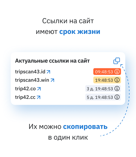 Трипскан зеркало 2025